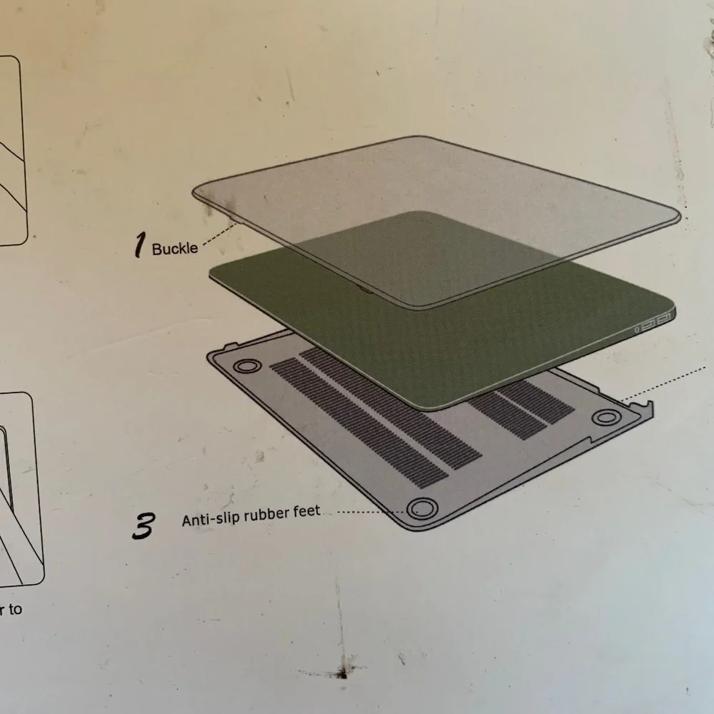 🎉Host Pick🎉 NIB! Hard Case for MacBook Pro 14.2” in Midnight Green!